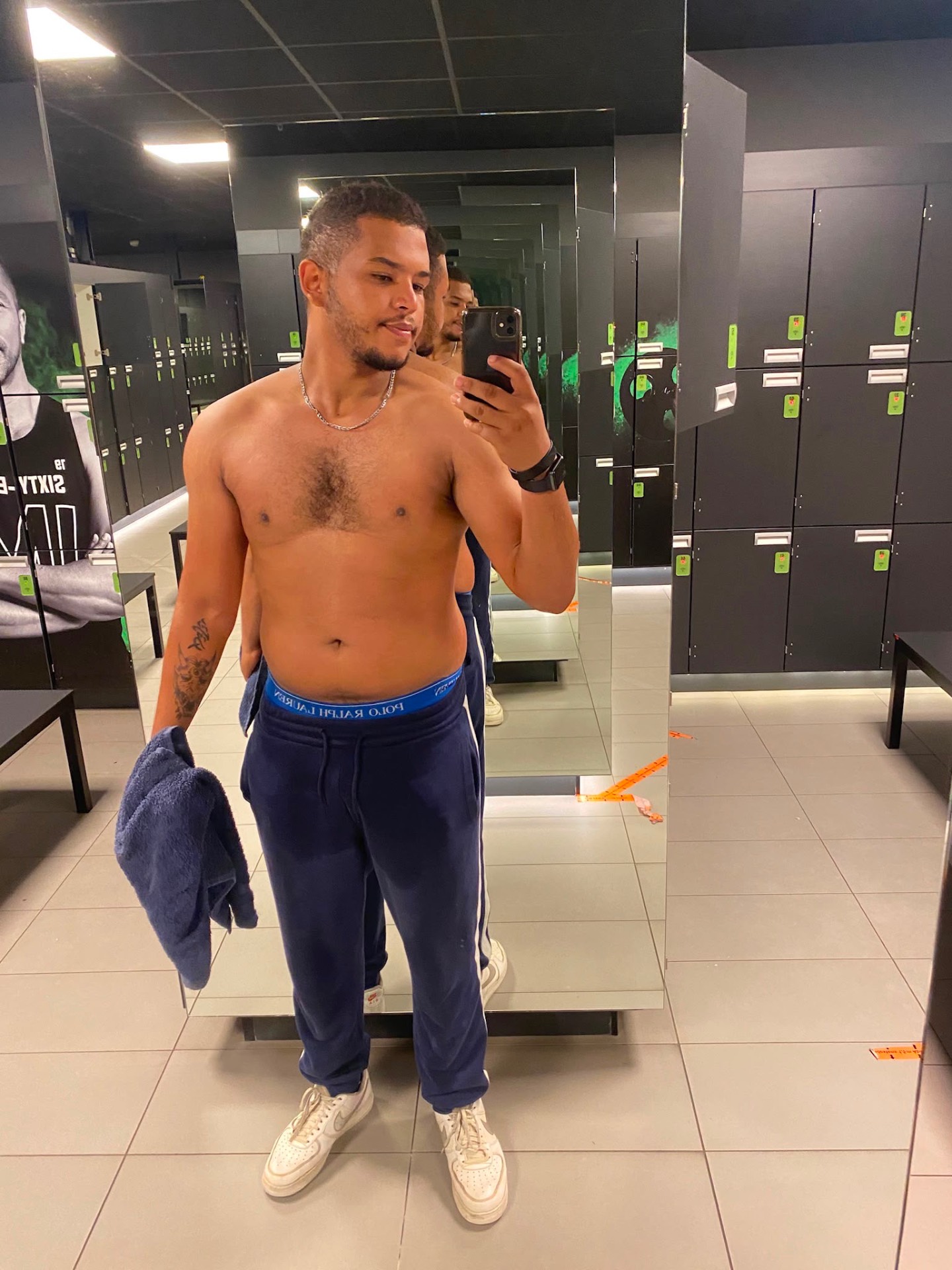 Klient vor dem Coaching, 115 kg