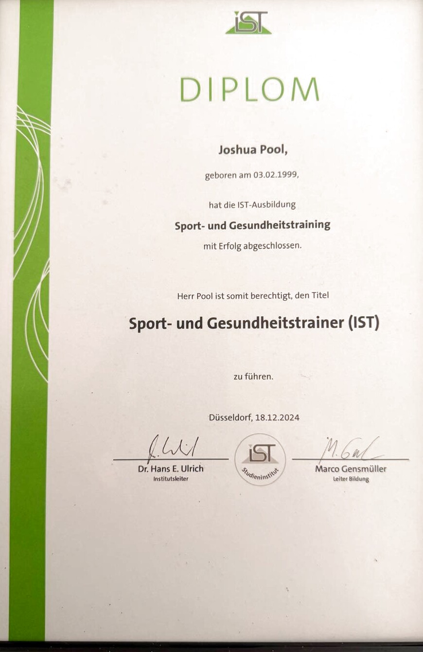 Sport- und Gesundheitstrainer (IST)